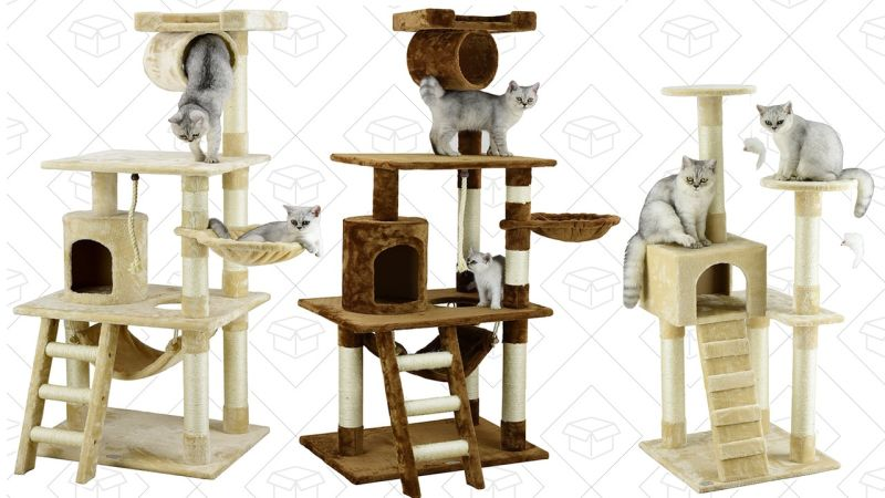 Cat Tower Gold Box | $35-$52 | Amazon